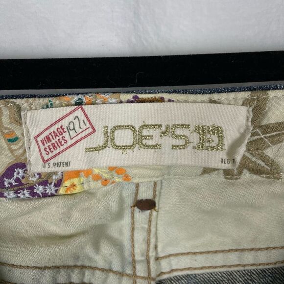 Joe’s Jeans Vintage Series Rare Distressed Low Rise Flare Jean - Women’s 26 - Picture 6 of 10